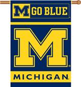 COLLEGIATE Michigan 2-Sided 28" x 40" Banner