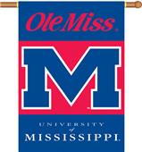 COLLEGIATE Mississippi 2-Sided 28" x 40" Banner COLLEGIATE Mississippi 2-Sided 28" x 40" Banner