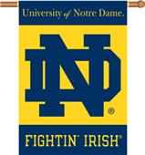 COLLEGIATE Notre Dame 2-Sided 28" x 40" Banner COLLEGIATE Notre Dame 2-Sided 28" x 40" Banner