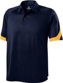 Holloway Ambition Textured Stripe Polo Shirts