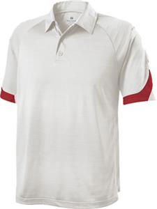 WHITE/SCARLET