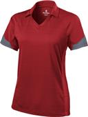 Holloway Ambition Ladies Textured Stripe Polo