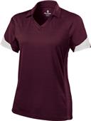 Holloway Ambition Ladies Textured Stripe Polo