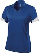Holloway Ambition Ladies Textured Stripe Polo
