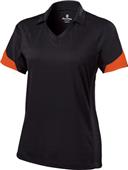 Holloway Ambition Ladies Textured Stripe Polo