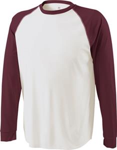 WHITE/DARK MAROON