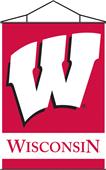 COLLEGIATE Wisconsin Indoor Banner Scroll