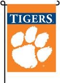 COLLEGIATE Clemson 2-Sided 13" x 18" Garden Flag