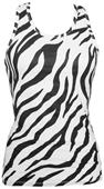 Boxercraft Womens/Girls Zebra Practice Racer Tanks