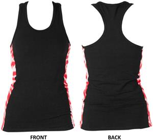 BLACK/RED WASH
