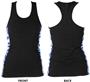 Womens Side Accent Racer Practice Tank Tops