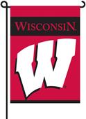 COLLEGIATE Wisconsin 2-Sided 13" x 18" Garden Flag COLLEGIATE Wisconsin 2-Sided 13" x 18" Garden Flag