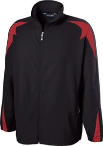 BLACK/SCARLET