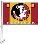 COLLEGIATE Florida St. 2-Sided 11" x 18" Car Flag