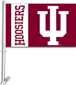 COLLEGIATE Indiana 2-Sided 11" x 18" Car Flag COLLEGIATE Indiana 2-Sided 11" x 18" Car Flag