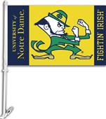 COLLEGIATE Notre Dame 2-Sided 11" x 18" Car Flag COLLEGIATE Notre Dame 2-Sided 11" x 18" Car Flag