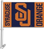 COLLEGIATE Syracuse 2-Sided 11" x 18" Car Flag