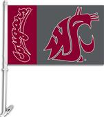 COLLEGIATE Washington State 11" x 18" Car Flag COLLEGIATE Washington State 11" x 18" Car Flag
