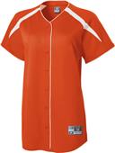 Holloway Blaze Faux Full Button Softball Jerseys