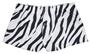 Boxercraft Girls Zebra Flannel Bitty Boxer Shorts