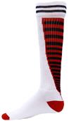 Red Lion Zipper Design Athletic Socks Red Lion Zipper Design Athletic Socks