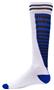 Red Lion Zipper Design Athletic Socks