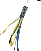 COLLEGIATE West Virginia Windsock w/Streamers COLLEGIATE West Virginia Windsock w/Streamers