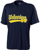Holloway Collegiate Michigan Ball Park Jersey Holloway Collegiate Michigan Ball Park Jersey
