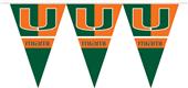 COLLEGIATE Miami Party Pennant Flags