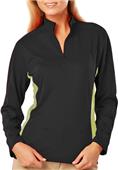 Blue Generation LS Half-Zip Wicking Pullover Blue Generation LS Half-Zip Wicking Pullover