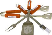 COLLEGIATE Clemson 4 Piece BBQ Set