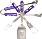 COLLEGIATE LSU 4 Piece BBQ Set