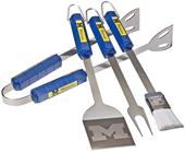 COLLEGIATE Michigan 4 Piece BBQ Set