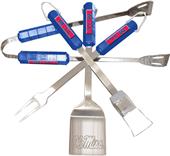 COLLEGIATE Mississippi 4 Piece BBQ Set
