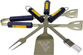 COLLEGIATE West Virginia 4 Piece BBQ Set COLLEGIATE West Virginia 4 Piece BBQ Set