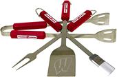 COLLEGIATE Wisconsin 4 Piece BBQ Set COLLEGIATE Wisconsin 4 Piece BBQ Set