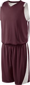 Outside: DARK MAROON, Inside: WHITE