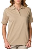Blue Generation Ladies SS Pique Polo Shirts