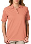 Blue Generation Ladies SS Pique Polo Shirts Blue Generation Ladies SS Pique Polo Shirts