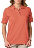 Blue Generation Ladies SS Pique Polo Shirts Blue Generation Ladies SS Pique Polo Shirts