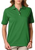 Blue Generation Ladies SS Pique Polo Shirts Blue Generation Ladies SS Pique Polo Shirts