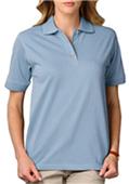Blue Generation Ladies SS Pique Polo Shirts Blue Generation Ladies SS Pique Polo Shirts