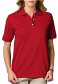 Blue Generation Ladies SS Pique Polo Shirts Blue Generation Ladies SS Pique Polo Shirts