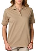 Blue Generation Ladies SS Pique Polo Shirts Blue Generation Ladies SS Pique Polo Shirts