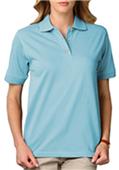Blue Generation Ladies SS Pique Polo Shirts Blue Generation Ladies SS Pique Polo Shirts