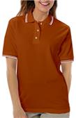 Blue Generation Ladies SS Collar/Cuff Pique Polo Blue Generation Ladies SS Collar/Cuff Pique Polo