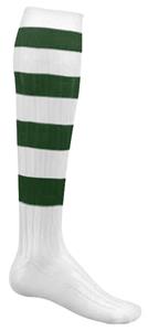 WHITE/DARK-GREEN