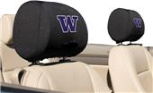 COLLEGIATE Washington Headrest Covers - Set of 2