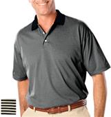 Blue Generation Men's SS Shadow Stripe Polo Shirts