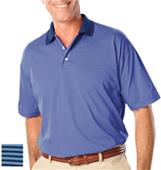 Blue Generation Men's SS Shadow Stripe Polo Shirts